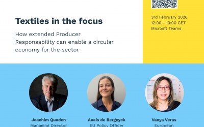 Insights from ISWA webinar: How extended producer responsibility is reshaping the textiles sector