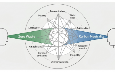 Zero Waste vs. Carbon Neutrality: the trade-offs cities prefer not to measure